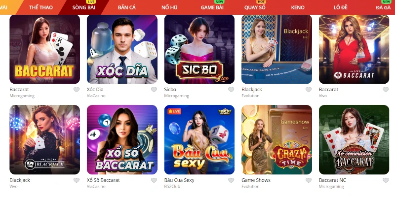 May88 cung cấp một danh mục trò chơi đa dạng cho bạn chơi thử