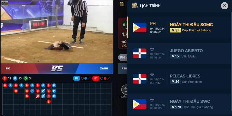 Cập nhật giải chọi liên tục cho bạn thoải mái khám phá