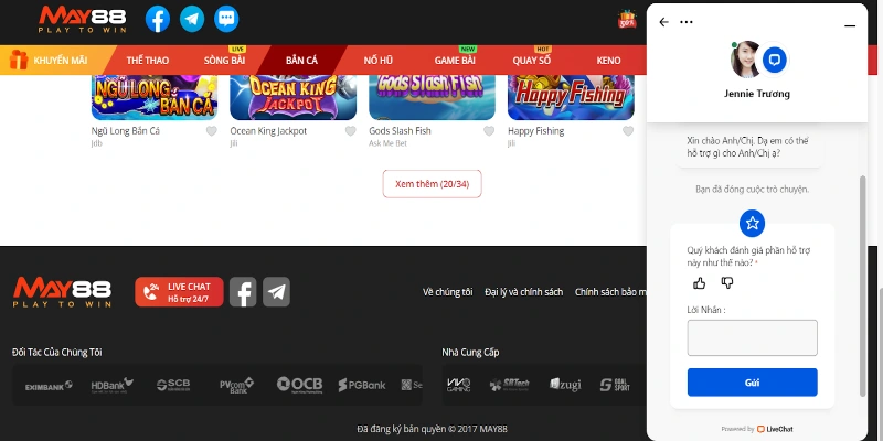 Khôi phục tài khoản May88 thông qua số điện thoại đã đăng ký